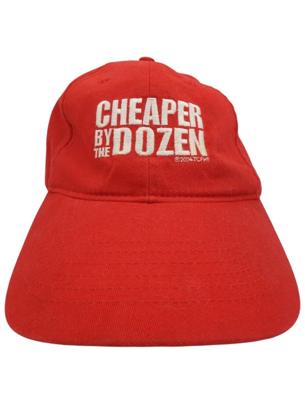 Vintage 00s 2004 Cheaper By The Dozen Official Movie Promo Merch Hat Cap